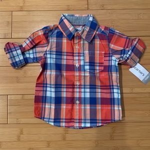 12m Button Down NWT